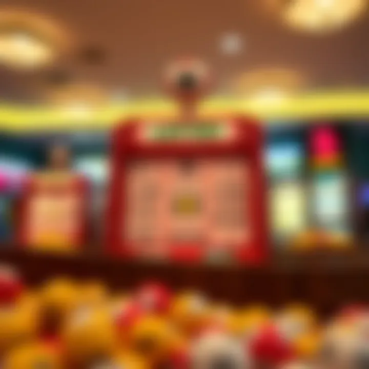 Visual representation of statistical lottery strategies