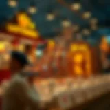 A visual representation of the evolution of lotteries over time