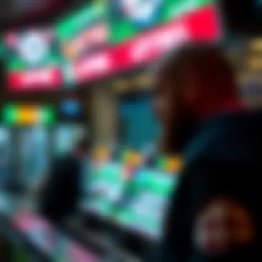 Infographic showing the relationship between lotteries and betting