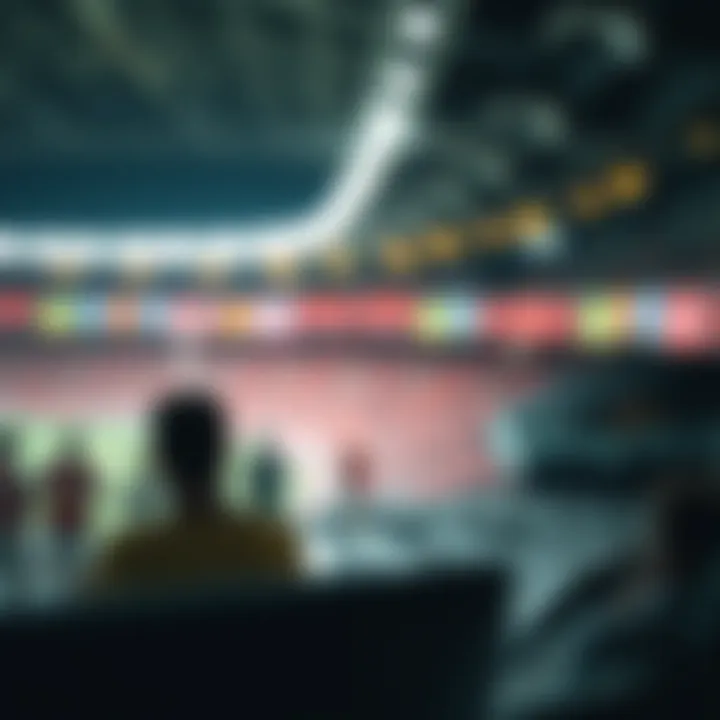 An illustration of sports betting dynamics