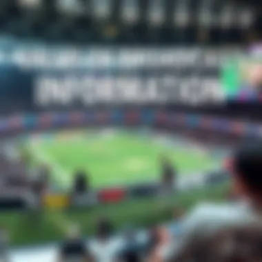 A graphic highlighting the value of information gained from sports broadcasts