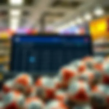 Website layout for checking lottery numbers