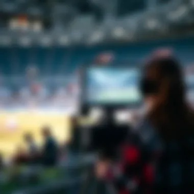 An advanced technological setup used for broadcasts during the Women's World Cup.